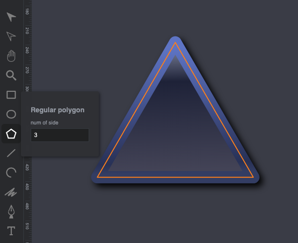Regular Polygon tool